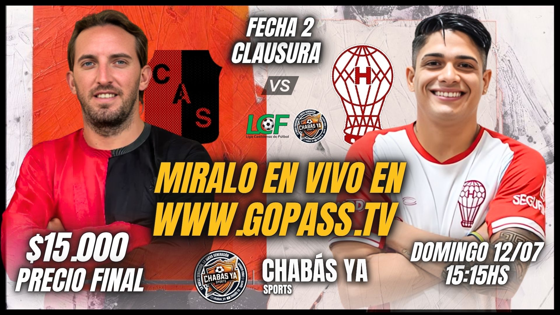ATL. SANFORD vs HURACÁN - FECHA 2 LCF CLAUSURA