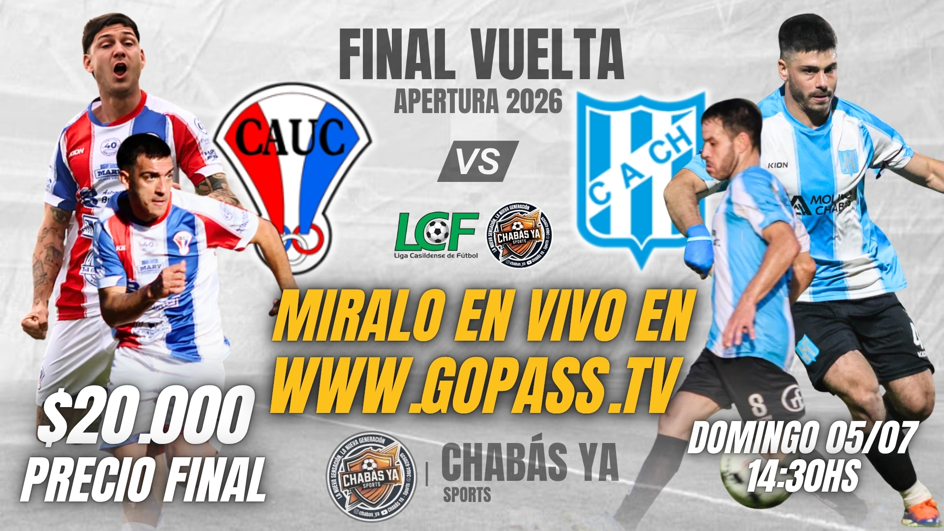 UNIÓN CAS vs UNIÓN DEP. - Prueba - Blas